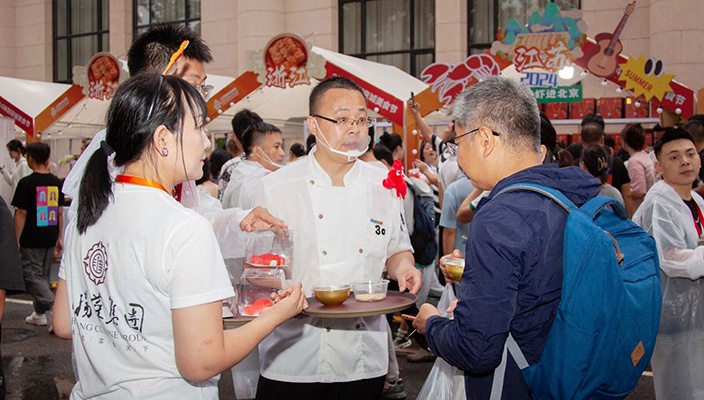 以食為媒，淮揚(yáng)菜品鑒堂受邀參展“北京國際美食薈”